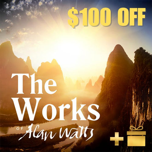 The Works of Alan Watts (SEASONAL SAVINGS - Originally $360)